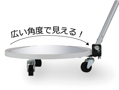 【日本製】キャスター付ミラー Amazon | バイク用ミラー 翼型「ステルス」ZX-6R (ZX636G`19-24