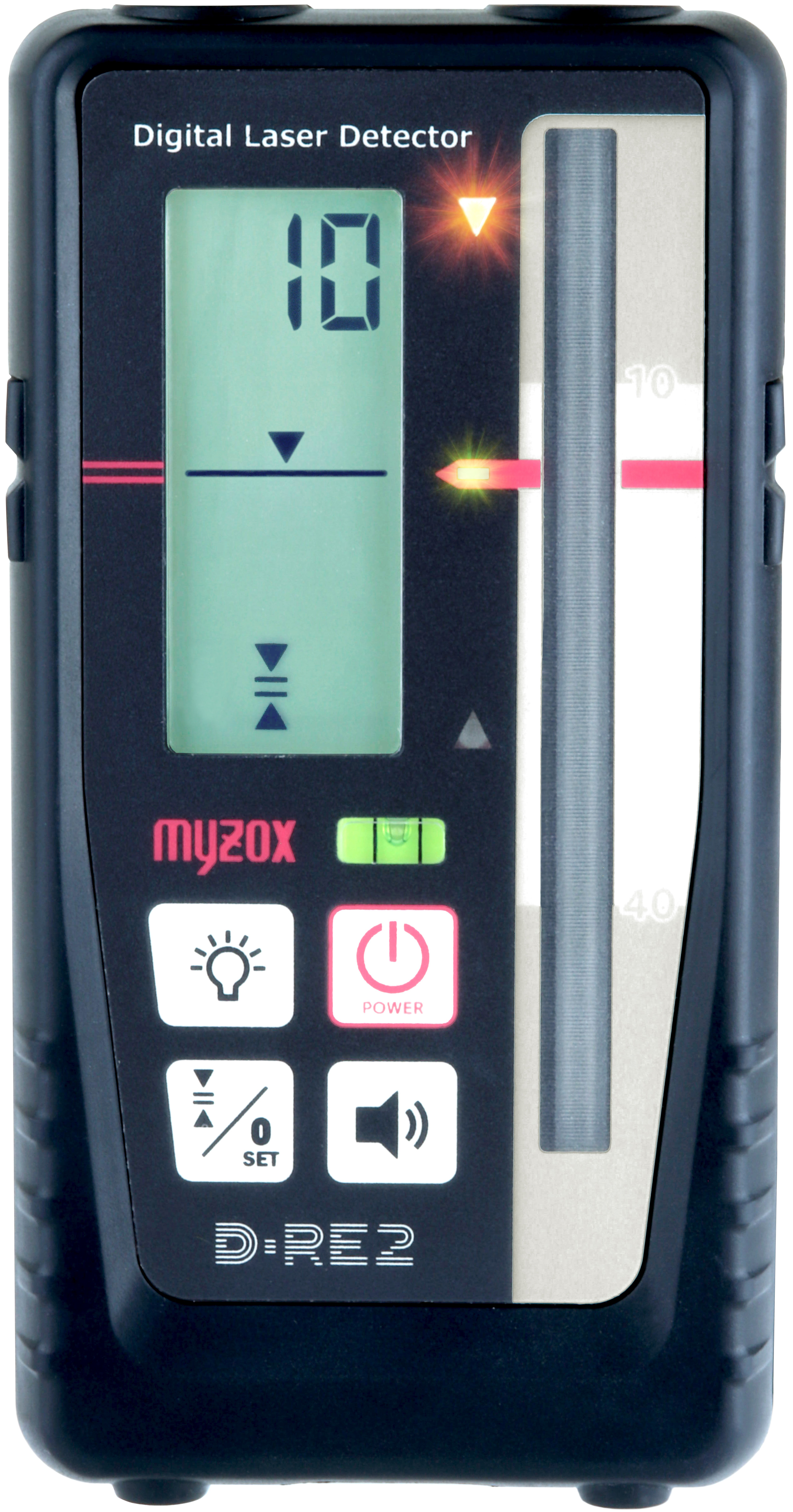 レーザーレベル用デジタル0セット受光器 D-RE2｜株式会社マイゾックス 