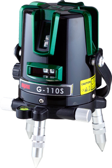グリーンレーザー墨出器 G-110S｜株式会社マイゾックス:::測量・土木 